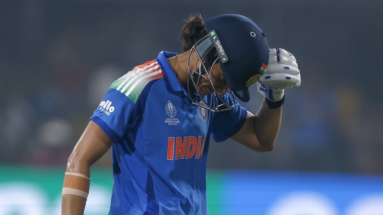 Smriti Mandhana takes blame for India’s heart-breaking loss vs England | Women’s World Cup